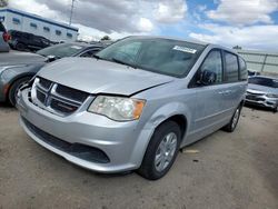 Salvage cars for sale from Copart Albuquerque, NM: 2012 Dodge Grand Caravan SE