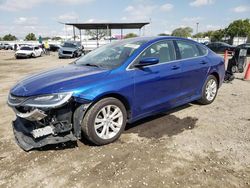 Salvage cars for sale at San Diego, CA auction: 2016 Chrysler 200 Limited