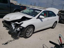 Salvage cars for sale from Copart Haslet, TX: 2017 Toyota Camry LE