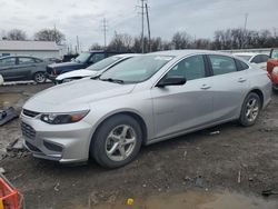 Salvage cars for sale at Columbus, OH auction: 2018 Chevrolet Malibu LS