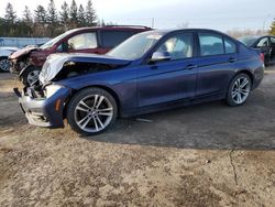 BMW 320 XI salvage cars for sale: 2017 BMW 320 XI