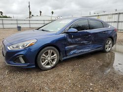 Salvage cars for sale from Copart Mercedes, TX: 2019 Hyundai Sonata Limited