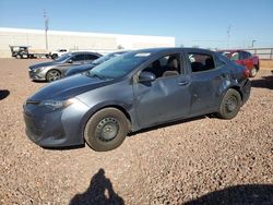 Toyota Corolla L salvage cars for sale: 2018 Toyota Corolla L