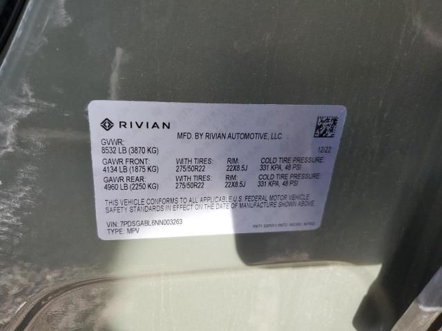 2022 Rivian R1S Launch Edition