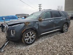 Salvage cars for sale at Wayland, MI auction: 2021 Hyundai Palisade SEL