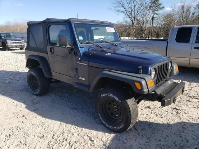 2001 Jeep Wrangler / TJ SE