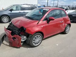 Salvage cars for sale at Nampa, ID auction: 2015 Fiat 500 POP