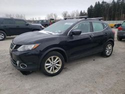 Salvage cars for sale from Copart Leroy, NY: 2019 Nissan Rogue Sport S