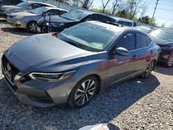 Nissan Sentra sv salvage cars for sale: 2020 Nissan Sentra SV