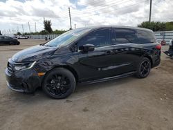 Vehiculos salvage en venta de Copart Miami, FL: 2023 Honda Odyssey SPORT-L