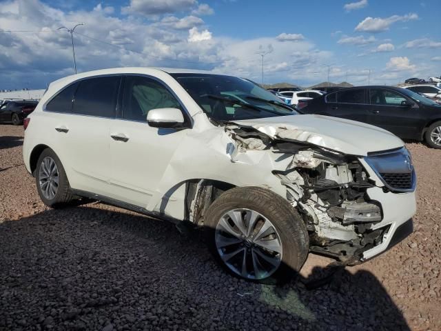 2016 Acura MDX Technology