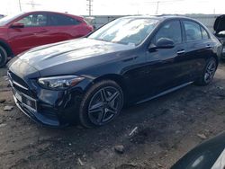 Salvage cars for sale at Elgin, IL auction: 2024 Mercedes-Benz C 300 4matic