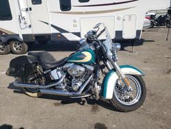 Salvage motorcycles for sale at Dunn, NC auction: 2009 Harley-Davidson Flstc