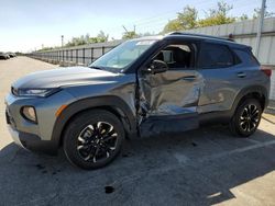 Salvage cars for sale at Fresno, CA auction: 2022 Chevrolet Trailblazer LT