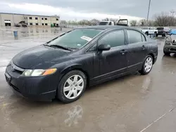 Honda salvage cars for sale: 2006 Honda Civic LX