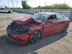 Honda salvage cars for sale: 2020 Honda Accord Sport