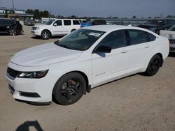 Chevrolet Impala LS salvage cars for sale: 2017 Chevrolet Impala LS