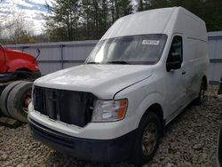 Salvage trucks for sale at Hurricane, WV auction: 2016 Nissan NV 2500 S