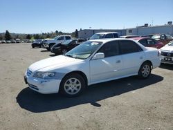 Salvage cars for sale at Vallejo, CA auction: 2002 Honda Accord EX