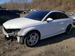 Salvage cars for sale from Copart Marlboro, NY: 2018 Audi A3 Premium Plus