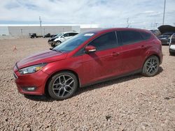 Ford Focus SEL salvage cars for sale: 2017 Ford Focus SEL