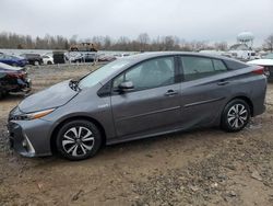 Toyota Prius salvage cars for sale: 2018 Toyota Prius Prime