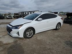 Salvage cars for sale from Copart Kansas City, KS: 2019 Hyundai Elantra SEL