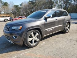 Salvage cars for sale from Copart Austell, GA: 2014 Jeep Grand Cherokee Overland