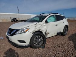 Salvage cars for sale from Copart Phoenix, AZ: 2017 Nissan Murano S