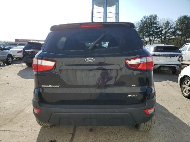 2018 Ford Ecosport SE