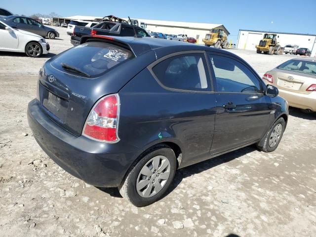 2010 Hyundai Accent Blue