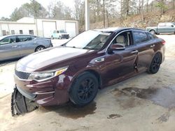 Salvage cars for sale from Copart Hueytown, AL: 2016 KIA Optima LX