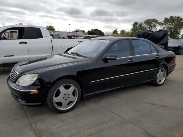 2002 Mercedes-Benz S 55 AMG