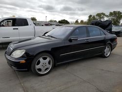 Mercedes-Benz salvage cars for sale: 2002 Mercedes-Benz S 55 AMG