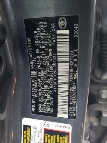 2012 Toyota Camry Base