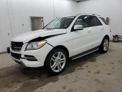 Mercedes-Benz M-Class salvage cars for sale: 2015 Mercedes-Benz ML 350