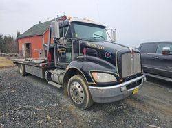 Salvage trucks for sale at Elmsdale, NS auction: 2014 Kenworth Construction T270