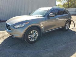 Salvage cars for sale from Copart Midway, FL: 2013 Infiniti FX37