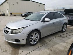 Salvage cars for sale from Copart Haslet, TX: 2011 Chevrolet Cruze LTZ