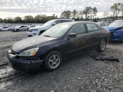 Salvage cars for sale from Copart Byron, GA: 2005 Honda Accord LX
