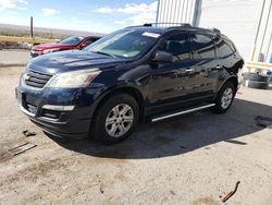 Salvage cars for sale from Copart Albuquerque, NM: 2017 Chevrolet Traverse LS