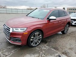 Carros salvage sin ofertas aún a la venta en subasta: 2018 Audi SQ5 Prestige