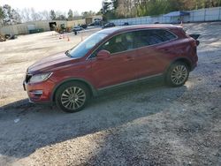 Vehiculos salvage en venta de Copart Knightdale, NC: 2016 Lincoln MKC Reserve