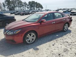 Salvage cars for sale at Loganville, GA auction: 2017 Nissan Altima 3.5SL