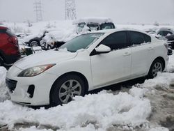 Mazda 3 i salvage cars for sale: 2012 Mazda 3 I