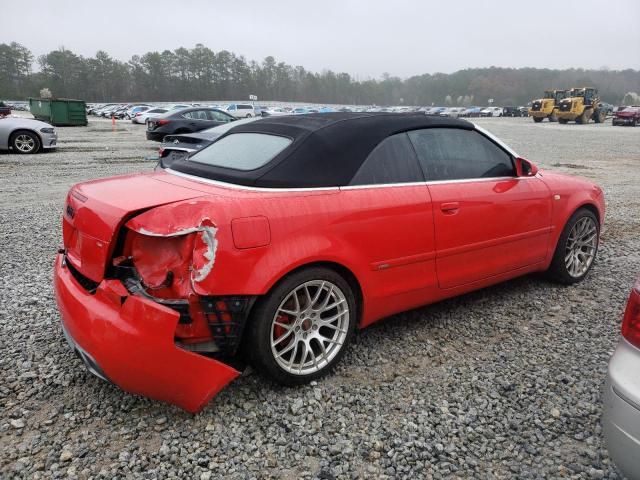 2008 Audi A4 S-LINE 2.0T Cabriolet