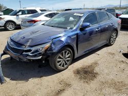 Salvage cars for sale from Copart Tucson, AZ: 2019 KIA Optima LX