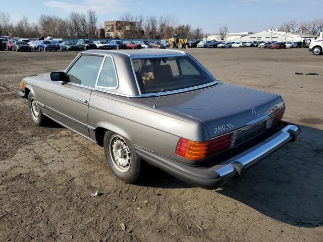 1983 Mercedes-Benz 380 SL