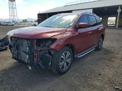 Nissan salvage cars for sale: 2017 Nissan Pathfinder S