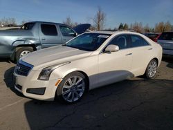 Salvage cars for sale at Woodburn, OR auction: 2014 Cadillac ATS Luxury